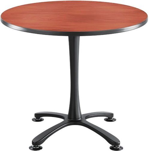 Safco 2472CYBL Cha-Cha Sitting-Height X-Base Round Table, 1