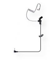Klein Electronics Shadow-2.5RT-42 Listen Only Earpiece, High Quality Speaker With 42" Cord and 2.5 Right Angle Connector; Pinkie eartip included; Clothing clip; 42" cord; Shipping Dimensions 5.4 x 3.9 x 1.6 inches; Shipping Weight 0.15 lbs (KLEINSHADOW25RT42 KLEIN-SHADOW-25RT KLEIN-SHADOW25RT-42 EARPIECE PHONE SOUND ACCESSORIES ELECTRONICS) 