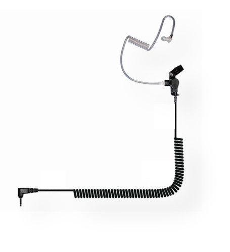 Klein Electronics Shadow-3.5RT-CC Listen Only Earpiece, High Quality Speaker With 15 Coil Cord and 3.5 Right Angle Connector; Pinkie eartip included; Clothing clip; Shipping Dimensions 5.4 x 3.9 x 1.6 inches; Shipping Weight 0.15 lbs; UPC 898609002613 (KLEINSHADOW35RTCC KLEIN-SHADOW35RT KLEIN-SHADOW35RT-CC EARPIECE PHONE SOUND ACCESSORIES ELECTRONICS)