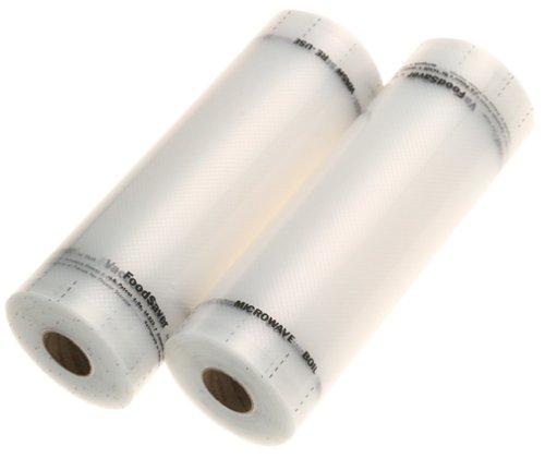 Tilia T01-0035-01 FoodSaver Continuous Roll Bag Material, 8-Inch by 22-Foot, Pack of 2 Rolls (T01 0035 01, T01003501)