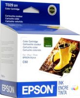 Epson T029201 Tri-color Ink Cartridge, Inkjet Print Technology, Magenta, Cyan and Yellow Print Color, 300 Pages Duty Cycle, 15% Print Coverage, New Genuine Original OEM Epson, For use with EPSON Stylus C60 and EPSON Stylus C60 for the Compaq iPAQ Home Internet Appliance (T029201 T029-201 T029 201 T-029201 T 029201) 