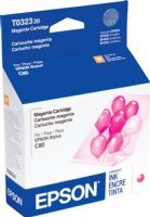Epson T032320 Ink Cartridge, Magenta Print Color, 420 Pages Duty Cycle, 5% Print Coverage, New Genuine Original OEM Epson, For use with EPSON Stylus C80, EPSON Stylus C80N and EPSON Stylus C80WN wireless network (T032320 T032-320 T032 320 T-032320 T 032320) 