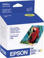Epson T041020 Tri-color Ink Cartridge, Print cartridge Consumable Type, Ink-jet Technology Printing, Yellow, cyan, magenta Color, Up to 300 pages Duty Cycle, 5% Print Coverage, New Genuine Original OEM Epson, For use with EPSON Stylus CX3200 and EPSON Stylus C62 Printers (T041020 T041-020 T041 020 T 041020 T-041020) 
