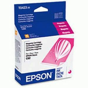 Epson T042320 Magenta Ink Cartridge for the Stylus CX5200 and Stylus C82 Digital Inkjet Printers (T0-42320, T0 42320)