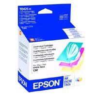 Epson T042520 Genuine OEM Ink Cartridge (Colored Multipack) For popular Epson Stylus models, including CX520, C82, C82N, and C82 WN (T04252, T0425) 