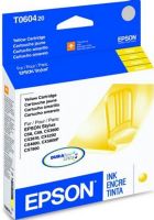 Epson T060420 DURABrite Ultra Ink tank, Inkjet Print Technology, Yellow Print Color, 400 Pages Duty Cycle, 5% Print Coverage, Pigmented Ink Type, New Genuine Original OEM Epson, For use with Epson Stylus CX3800, CX3810, CX4200, CX4800, CX5800F, CX7800, C68, C88 and C88+ (T060420 T060 420 T060-420 T-060420 T 060420) 