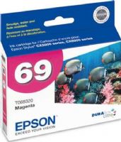 Epson T069320 Durabrite Ultra Ink Inkjet Cartridge, Ink-jet Printing Technology, Magenta Color, New Genuine Original OEM Epson, Epson DURABrite Ultra Cartridge Features, For use with Epson Stylus Cx5000 Printer and Epson Stylus Cx6000 Printer (T069320 T069 320 T069-320 T 069320 T-069320) 