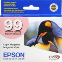Epson T099620 model 99 Multipack Print cartridge, Print cartridge Consumable Type, Ink-jet Printing Technology, Light Magenta Color, Epson Claria Ink Cartridge Features, New Genuine Original OEM Epson, For use with Epson Artisan 700 & 800 model printers (T099620 T099-620 T099 620 T-099620 T 099620) 