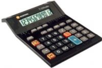 Royal T1210 Solar Desktop Calculator, 12 Digit LED Display, 4-Key Independent Memory, Add Mode, Fixed/Floating Decimal, Percent Key, Item Counter, Auto Constant, Tax Function (VAT), Automatic Average, Right Shift/Backspace, Change Sign, Mark Up Key, Square Root Key, Round Up/Off/Down (T-1210 ARBT1210 16879A Adler)