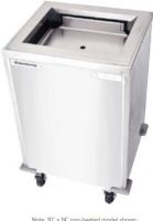 Delfield T-1221H Heated Enclosed Mobile Tray Dispenser for 12" x 21" Trays, 6.34 Amps, 60 Hertz, 1 Phase, 120 Volts, 700 Watts, Enclosed Base Style, Stainless Steel Material, 1 Number of Compartments, Heated Style, Tray Dispensers, Removable dispenser platform for easy cleaning, Field adjustable self-leveling mechanism for even dispensing, UPC 400012251344 (T-1221H T 1221H T 1221H) 