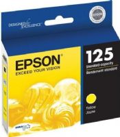 Epson T125420 model 125 Print cartridge, Print cartridge Consumable Type, Ink-jet Printing Technology, Yellow Color, New Genuine Original OEM Epson, For use with Stylus NX125, NX127, NX420, NX625 (T125420 T-125420 T 125420 T125-420 T125 420) 