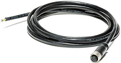 Flir T128391ACC DC Power to Digital I/O Cable, M12 to Pigtail, 6.6 ft.; For use with Flir AX8 9 Hz Marine Thermal Monitoring System; 6.6 ft. Cable Length; M12 to Bare Wires; M12 Connector is A-Coded; Connects Camera to Power Supply; Dimensions: 8 x 5.7 x 1 in.; Weight: 0.4 pounds; UPC: 845188009953 (FLIRT128391ACC FLIR T128391ACC POWER CABLE)Flir