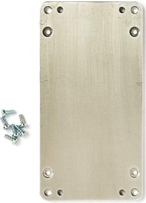 FLIR T128775 Rear Mounting Plate Kit for the FLIR AX8; For use with FLIR AX8 9 Hz Marine Thermal Monitoring System; Attaches to Camera's Rear; Mounting Screws Included; Dimensions: 2x0.25x3.75 in.; Weight: 0.3 pounds; UPC: 845188011666 (FLIRT128775 FLIR T128775 MOUNTING PLATE KIT)