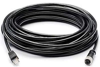 Flir T129257ACC Ethernet Cable, M12 to RJ45, 32.8 ft.; For use with Flir AX8 9 Hz Marine Thermal Monitoring System; 32.8 ft. Cable Length; M12 to RJ45 Connector; Dimensions: 8 x 5.7 x 1 in.; Weight: 1 pounds; UPC: 845188012205 (T129256-ACC T129256 ACC)