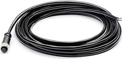 Flir T129258ACC DC Power to Digital I/O Cable, M12 to Pigtail, 16.4 ft.; For use with Flir AX8 9 Hz Marine Thermal Monitoring System; 16.4 ft. Cable Length; M12 to Bare Wires; M12 Connector is A-Coded; Connects Camera to Power Supply; Dimensions: 8x5.7x1 in.; Weight: 0.5 pounds; UPC: 845188012212 (FLIRT129258ACC FLIR T129258ACC POWER CABLE)