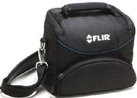 FLIR T198495 Pouch Case for the T400 and T600 Series; Pouch, with shoulder strap, to carry and protect the camera, made in durable nylon; Can be used together with the tool belt; For use with T5xx, T6xx, and T8xx Units; Dimensions: 7.9x4.3x7.3 in.; Weight: 1.38 pounds; UPC: 845188004477 (FLIRT198495 FLIR T198495 POUCH CASE) 