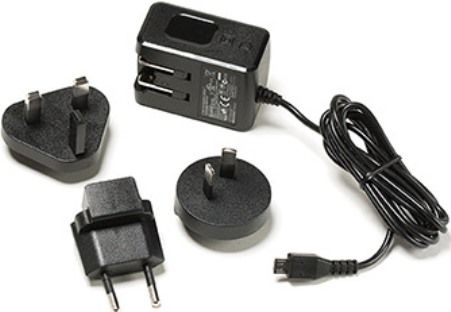 FLIR T198534 Power Supply for Ex Series, USB Micro; Fits with E4, E5, E6 and E8 Infrared Cameras; Micro-USB connection; Micro-USB supply comes with interchangable plugs to accommodate international outlets; 90264 VAC, 50/60 Hz; output 5.0 VDC; 2.1 A AC operation; 10.5 W; Dimensions: 5x5x5 in.; Weight: 0.5 pounds; UPC: 845188004934 (FLIRT198534 FLIR T198534 CHARGER)