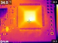 FLIR T199609 Macro Mode Upgrade for T530 Series Cameras, 103um; Enhances T5xx thermal cameras' imaging capabilities at close range when using 24 degreesd lens; With minimum focus distance 2.36 in., as well as increased spatial resolution of up to 103 um; Makes T5xx cameras ideal for inspecting and diagnosing issues with printed circuit boards; For use with E5xx Series (FLIRT199609 FLIR T199609 SOFTWARE UPGRADE) 