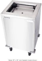 Delfield T-2020H Heated Enclosed Mobile Tray Dispenser, 12.7 Amps, 60 Hertz, 1 Phase, 120 Volts, 1,400 Watts, Enclosed Base Style, Stainless Steel Material, 1 Number of Compartments, Heated Style, Tray Dispensers, 20" Tray Length, 20" Tray Width, Removable dispenser platform for easy cleaning, Field adjustable self-leveling mechanism for even dispensing, UPC 400012253034 (T-2020H T 2020H T 2020H) 