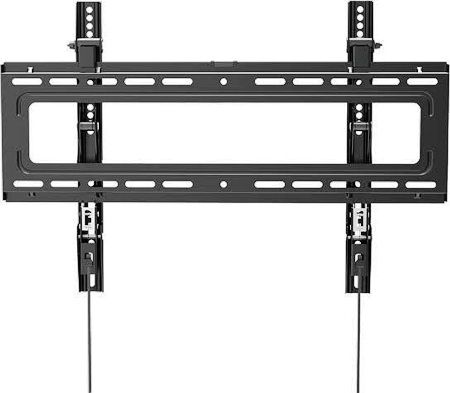 Tuff Mount T3027 Professional Ultra-Slim Tilting Wall Mount, Black, Holds up to 130lbs & accommodates 32