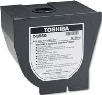 Toshiba T-3560 Black Toner Cartridge for use with Toshiba BD3560 BD3570 BD4560 and BD4570 Copiers, Approx. 13000 pages @ 5% average coverage, New Genuine Original OEM Toshiba Brand (T3560 T 3560 TOST3560) 