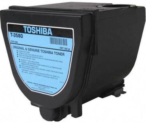 Toshiba T3580 Laser Toner Cartridges, Black Color, 40,000 Number of pages, OEM Type, Copier Print Technology, New Genuine Original Toshiba (T3580 T-3580 T 3580)