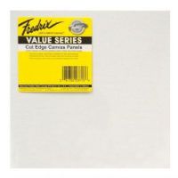 Fredrix 3740 Canvas Panels, 25 Pack 8 x 8 inches, Color White/Ivory; Double acrylic primed archival canvas mounted to acid free chipboard panels; Suitable for painting on with acrylics and oils; Great for schools, classrooms, and renderings; White, 25 pack; Shipping Dimensions 8.00 x 8.00 x 2.50 inches; Shipping Weight 3.38 lbs; UPC 081702037402 (T3740 T-3740 T/3740 FREDRIX3740 FREDRIX-3740) 