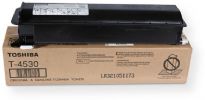 Toshiba T-4530 Black Toner Cartridge for use with Toshiba e-Studio 205, 205L, 255, 305, 355 and 455 Copiers, Approx. 30000 pages @ 5% average coverage, New Genuine Original OEM Toshiba Brand (T4530 T 4530 TOST4530) 