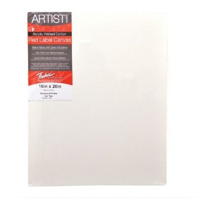 Fredrix 5024 Stretched Canvas 18 x 36 inches, Color White/Ivory; Features superior quality, medium textured, duck canvas; Canvas is double primed with acid free acrylic gesso for use with oil or acrylic painting; It is stapled onto the back of standard stretcher bars (11/16 x 1 9/16 inches); Paint on all four edges and hang it with or without a frame; Shipping Dimensions 18.00 x 36.00 x 1.00 inches; Shipping Weight 2.36 lbs; UPC 081702050241 (T5024 T-5024 T/5024 FREDRIX5024 FREDRIX-5024)