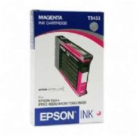 Epson T543300 UltraChrome Ink Cartridge Magenta; New Original Genuine OEM Epson Brand; UPC 010343840188; 0.45 Lbs (Dat1.T543300 Epnt543300)
