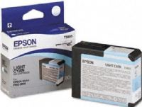 Epson T580500 Print cartridge, Ink-jet Printing Technology, Light cyan Color, 80 ml Capacity, Epson UltraChrome K3 Ink Cartridge Features, New Genuine Original OEM Epson, For use with Stylus Pro 3800 & 3880 Printers (T580500 T580-500 T580 500 T-580500 T 580500) 