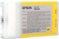 Epson T603400 Yellow UltraChrome K3 220 ml Ink Cartridge for use with Stylus 7800, 7880 and 9800 ColorBurst Professional Inkjet Printers, New Genuine Original OEM Epson Brand (T-603400 T60-3400 T603-400 T6034-00)  