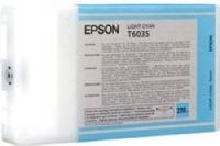 Epson T603500 Light Cyan UltraChrome K3 220 ml Ink Cartridge for use with Stylus 7800, 7880 and 9800 ColorBurst Professional Inkjet Printers, New Genuine Original OEM Epson Brand (T-603500 T60-3500 T603-500 T6035-00)  