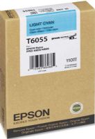 Epson T605500 Ink Cartridge, Ink-jet Printing Technology, Light Cyan Color, 110 ml Capacity, New Genuine Original OEM Epson, Epson UltraChrome K3 Ink Cartridge Features, For use with Epson Stylus Pro 4800 and 4880 Printer (T605500 T605-500 T605 500 T-605500 T 605500) 