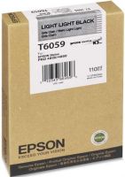 Epson T605900 Ink Cartridge, Ink-jet Printing Technology, Light Light Black Color, 110 ml Capacity, New Genuine Original OEM Epson, Epson UltraChrome K3 Ink Cartridge Features, For use with Epson Stylus Pro 4800 and 4880 Printer (T605900 T605-900 T605 900 T-605900 T 605900) 