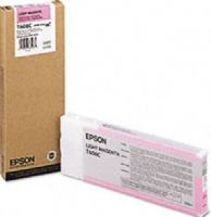 Epson T606C00 UltraChrome Ink Cartridge, Print cartridge Consumable Type, Ink-jet Printing Technology, Light magenta Color, 220 ml Capacity, Epson UltraChrome K3 Ink Cartridge Features, New Genuine Original OEM Epson, For use with Epson Stylus Pro 4800 and 4880 Printer (T606C00 T606-C00 T606 C00 T-606C00 T 606C00)  