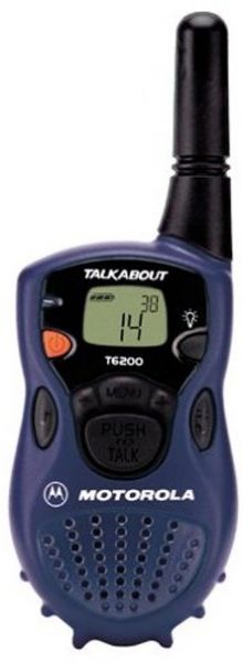 Motorola T6200 Talkabout 2-Way Radio 14 Channels, 38 Privacy Codes, VOX - Hands free operation , Push to Talk Button (T-6200  T620  MOT-T6200   MO-T6200) 