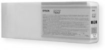 Epson T636700 Light Black Ultrachrome 700 ml HDR Ink Cartridge for use with Stylus Pro 7890, 7900, 9890 and 9900 Printers, New Genuine Original OEM Epson Brand (T-636700 T63-6700 T636-700 T6-36700)  