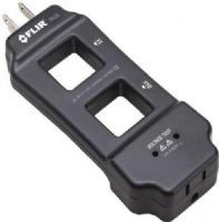 Flir TA55 AC Current Line Splitter, Provides easy and safe measurements of current and voltage from two or three wire outlets, Dual ranges (x1 and x10) for higher resolution on low-amperage readings, Built-in recessed voltage testing inputs, UPC 793950377550 (TA55 TA-55 TA 55) 