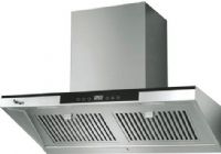 Le Cappe TAORMINA90X Taormina 36" Wall Mounted Hood, Dual Functions (6" Round Duct Vented/Recirculating), Front Mounted Digital Panel Controls, Charcoal Filters, Three Fan Speeds, 600 Maximum CFM (Full Sealed Aluminum Motor), 2x20w Integrated Halogen Light, Dishwasher - Safe Stainless Steel Baffle Filters (TAORMINA-90X TAORMINA 90X) 