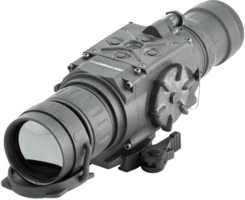 Armasight TAT163CN4APOL01 Apollo 640 - 42mm Thermal Imaging Clip-On System, 30Hz, 324 x 256 Image Resolution, 1x Magnification, NTSC/PAL Video Format, OLED 640x512 Display, 25 Exit Pupil Diameter - mm, 42 mm Focal Length of the Lens, 1:1 Objective Lens F stop , 120 System Resolution, ang. sec, 11 deg FOV, 5 to infinity Range of Focus, Digital / Direct Controls, UPC 818470019251 (TAT163CN4APOL01 TAT163-CN4A-POL01 TAT163 CN4A POL01)