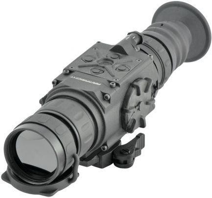 Armasight TAT163WN4ZEUS21 Zeus 640 2-16x42 Thermal Imaging Rifle Scope -30Hz, 1.5x / 1.8x Magnification - NTSC/PAL, Germanium Objective Lens Type, FLIR Tau 2 Type of Focal Plane Array, 640512 Pixel Array Format, 17 μm Pixel Size, 0.40 Resolution, AMOLED SVGA 800600 Display Type, 3 sec Turn-on Time, max, 1x, 2x, 4x, and 8x Digital Zoom, Black, White, Red, Cyan Reticle Color, UPC 818470012313 (TAT163WN4ZEUS21 TAT-163WN4-ZEUS21 TAT 163WN4 ZEUS21)
