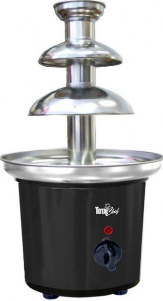 Koolatron TCCF05BN Mini Chocolate Fountain, 3-level style fountain, Generous 1- to 1.5-lb. capacity, Thermostat maintains temperature safely, Safety fuse to prevent accidents, UPC 059586629532 (TCCF05BN TCCF-05BN TCCF 05BN TCCF05-BN TCCF05 BN)