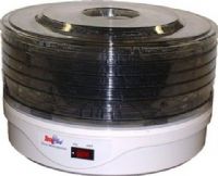 Koolatron TCFD-05 Total Chef Food Dehydrator, Food dehydrator for making dried fruits and vegetables, jerky, and more, Efficient heater and fan remove water while retaining vitamins and minerals, Fast, even dehydration, No chemicals or preservatives required, Includes 5 drying trays, simple front-access on/off power switch, Natural drying heat convection takes away moisture from food while preserving nutrients, UPC 059586629204 (TCFD05 TCFD-05 TCFD 05) 