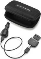 Sennheiser TCH 01 USB Travel Charging Kit, Charge the BW 900 battery via your PC either using the extension cable or just the foldable USB stick, Charge the BW 900 battery while you are on the move using the car adapter together with the extension cable or just the foldable USB stick, Charger indication (TCH01 TCH-01) 