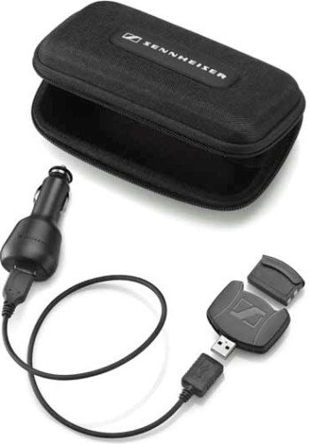 Sennheiser TCH 01 USB Travel Charging Kit, Charge the BW 900 battery via your PC either using the extension cable or just the foldable USB stick, Charge the BW 900 battery while you are on the move using the car adapter together with the extension cable or just the foldable USB stick, Charger indication (TCH01 TCH-01)