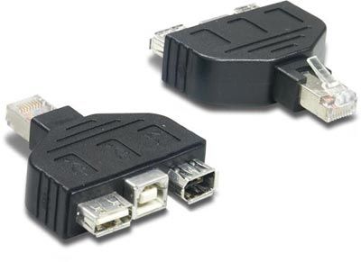 TRENDnet TC-NTUF USB & Firewire adapter for TC-NT2 (TC NTUF, TCNTUF, TC-NTU, TC-NT, TC-N, Trendware)