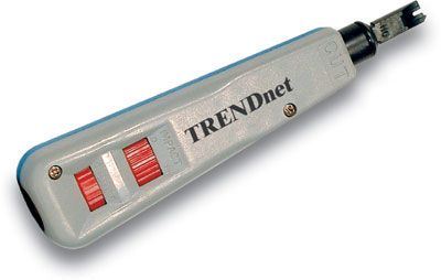 TRENDnet TC-PDT Professional Impact Punch Down Tool with 110 and Krone Blade (TC PDT, TCPDT, TC-PD, TC-P, TCPD, TCP, Trendware)