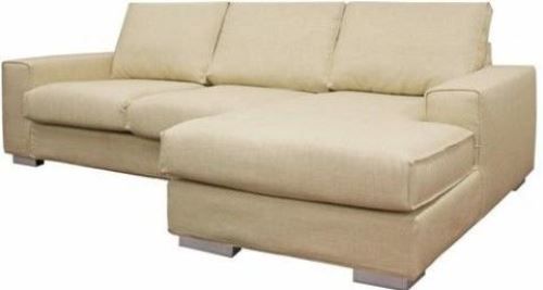 Wholesale Interiors TD9811B-A538-1A Campbell Cream Twill Modern Sectional Sofa, 16.25