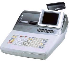 Casio TE-7000S Mid-Level Cash Register, Large Multi-Line Color LCD Display 11-line x 12-column operator (TE7000S TE 7000S TE-7000 TE7000)